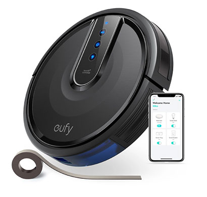 Eufy (T2117Y11) RoboVac 35C B2B -IN Black Iteration 1 With Adapter Vacuum Cleaner