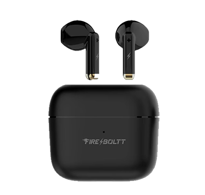fire-boltt fire pods ninja g211 true wireless earbuds with ipx4 water resistant, black