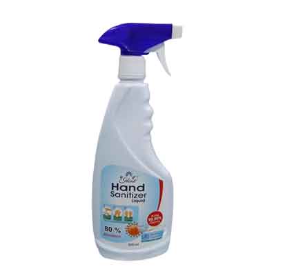 glint hand sanitizer liquid 80% alcohol, who recommended ( 500ml)