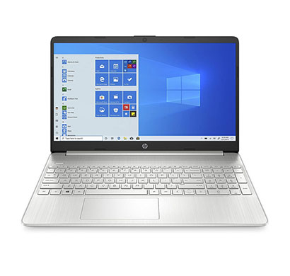 hp 15s eq0024au (9vv61pa) laptop (amd quad core ryzen 5 3500u/ 3rd gen/ 8gb ram/ 512gb ssd/ windows 10 + ms office 2019/ 15.6-inch screen/ 1.7 kg), natural silver