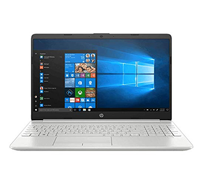 hp 15s-du1034tu (9la50pa) laptop (intel core i5-10210u/ 10th gen/8gb ram/ 1tb hdd/ windows 10 + ms office/ 15.6-inch screen/ integrated graphics) silver