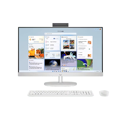 hp 27-cr1009in all in one desktop pc (intel core ultra 7-155u/ 16gb ram/ 1tb ssd/ windows 11 home + ms office 2024/ 27