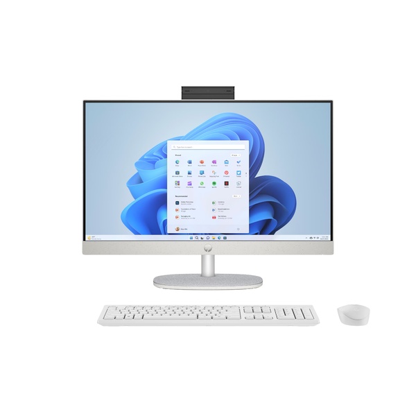 hp 24-cr0301in all in one pc (celeron-n100/ 8 gb ram/ 512 gb ssd/ 24 inch/windows11/msoffice2024) 1 year warranty