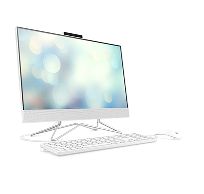 hp 24-df1229in all in one desktop (intel core i5-1135g7/ 11th gen/ 8gb ram/ 512gb ssd/ windows 11 home/ 24-inch fhd/ 1 year warranty), snow white