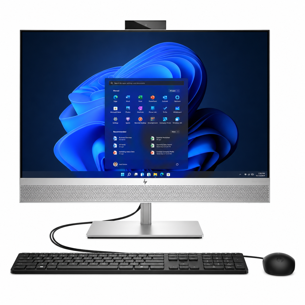 hp eliteone 870 g9 88z17pa all-in-one (intel core i7-12700/ 8g ram/ 512gb ssd/windows 11 pro/27 inch fhd led display/intel uhd graphics 770) 3 years warranty