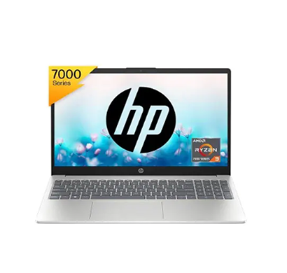 hp 15-fc0499au laptop (amd ryzen 3/ 8gb ram/ 512gb ssd/ 15.6 inch (39.62 cm) display/ windows 11 home/ ms office), silver
