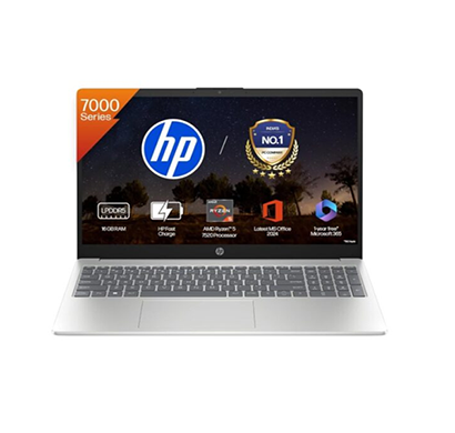 hp 15 fc0806au (d47hrpa) laptop (amd ryzen 5-7520u / 16gb ram/ 512gb ssd / 15.6