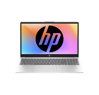 hp 15-fd0006tu laptop (intel core i3/ 13th gen/ 8gb ram/ 512gb ssd/ windows 11 home + ms office/ 15.6 inch/ 1 year warranty), natural silver