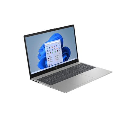 hp 15-fd0011tu laptop (intel core i5-1335u/ 13th gen/ 8gb ram/ 512gb ssd/ windows 11 home + ms office/ 15.6 inch/ 1 year warranty), natural silver