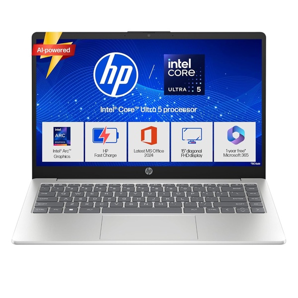 hp 15-fd1458tu ai laptop (intel core ultra 5-125h / 24gb ram / 1tb ssd / 15.6