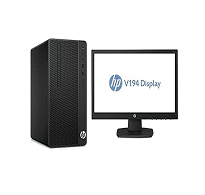 hp 280 g9 (a44zwpa) desktop (intel core i3-12100/ 12th gen/ 4gb ram/ 1tb hdd/ dos/ 21.5 inch monitor/ 3 years warranty), black