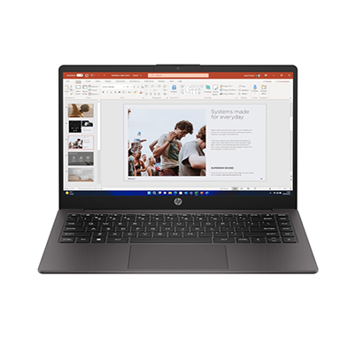 hp 245 g10 (c85gwat) laptop (amd ryzen 5-7530u/ 16gb ram/ 512gb ssd/ windows 11 home// 14 inch/ 1 year warranty) black