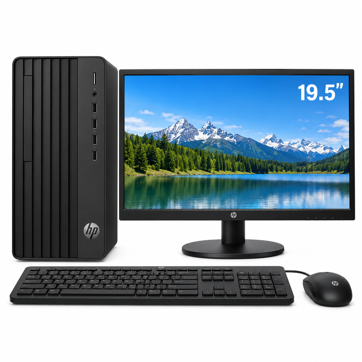 HP 280 G9 (E6PF6AT#ACJ) Desktop (Intel core I3-14100/8GB RAM/512GB SSD/19.5 INCH/DOS) 3 years warranty