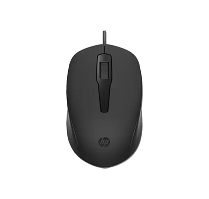 hp 150 (240j6aa) wired optical mouse (black)