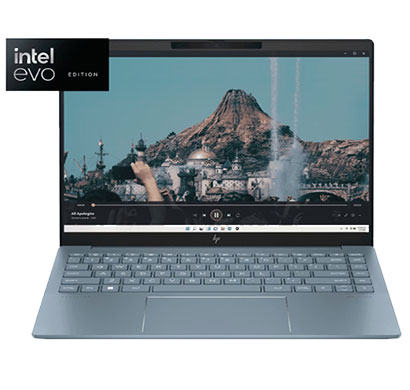 HP Pavilion Plus (14-ew1112TU) Laptop ( Intel core Ultra5-125H/ 16GB/ 512GB/ Windows 11 + MS Office/ 14.1 inch FHD/ Backlit Keyboard/ 1 year warranty) Blue