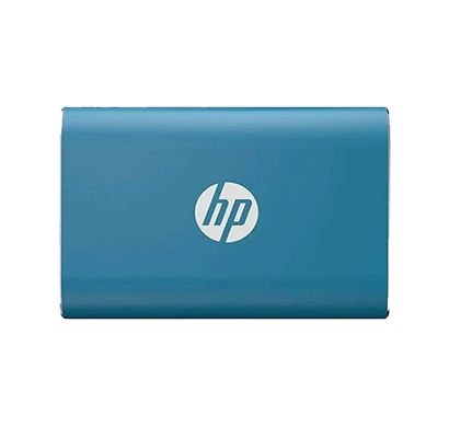 hp portable p500 usb 3.2 gen 1 500 gb ssd (blue)