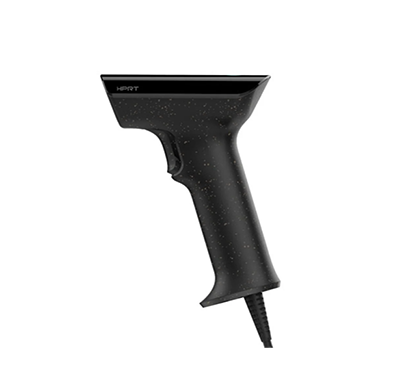 hprt n130 2d handheld barcode wired scanner with stand