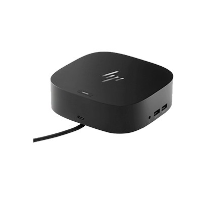 hp usb-c dock g5 docking station with thunderbolt rj-45 port and up to 3 displays connectivity (5tw10aa), black, 5tw10aa