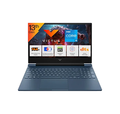 hp victus 15-fa2190tx gaming laptop (intel core i5/ 13th gen / 16gb ram/ 512gb ssd/ windows 11/ 4gb graphics/ 15.6 inch), 1 year warranty