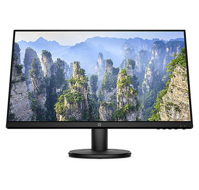 hp v24i 23.8 inch ultra-thin led backlit computer monitor (black)