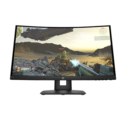 hp x24c 23.6-inch curved fhd gaming monitor (13q95aa)