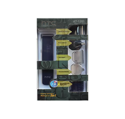 htc at-1201 grooming kit trimmer 45 min runtime 1 length settings (black)