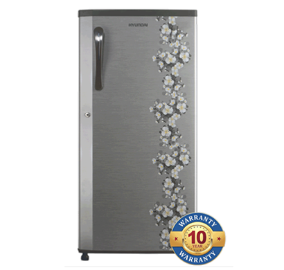 hyundai ref hg223ptma-hdw, 215l 3 star glass door -maroon abstract refrigerator