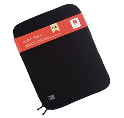 i ball 11.6 inch black laptop sleeve ek2735