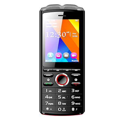 i kall (k44) feature phone 2.8 inch display with inbuilt powerbank and vibration feature dual sim ( multicolour)
