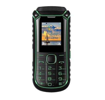 ikall k34 feature phone ( 32mb ram/ 64mb rom/ 1.77 inch display/ dual sim/ 3000 mah powerbank phone with big torch),multicolour