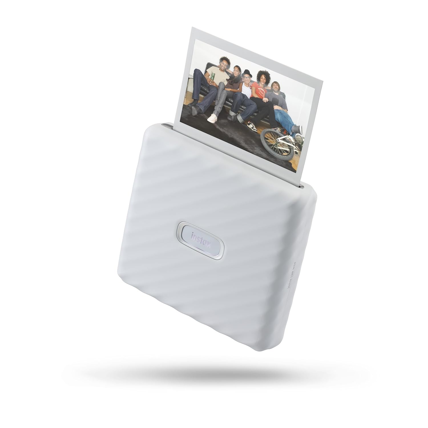 fujifilm instax wide link smartphone instant photo printer (white)