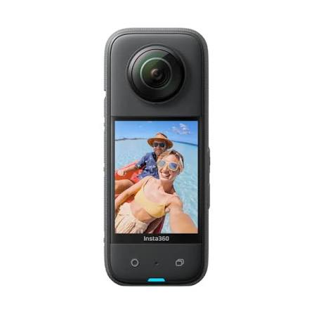 insta360 action camera x3 sports and action camera (black, 72 mp)