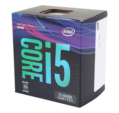intel core i5-8400 8th gen lga1151 desktop processor (bx80684i58400sr3qt)