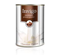 invigo chocolate protein powder 200 gm whey protein
