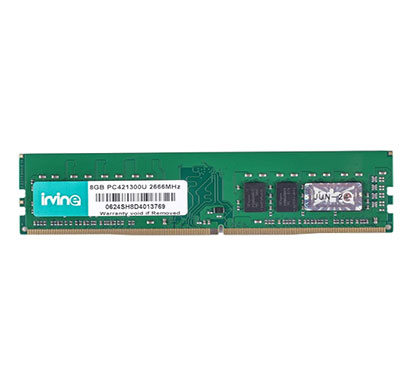 irvine 8gb ddr4 2666mhz desktop ram for pc
