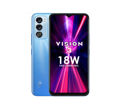 itel vision3 turbo (3gb ram/ 64gb storage), mix colour