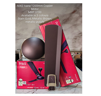 ivas ivana ceiling fan 1200mm (mix colour)