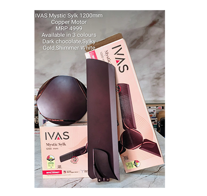ivas mystic sylk ceiling fan 1200mm (mix colour)