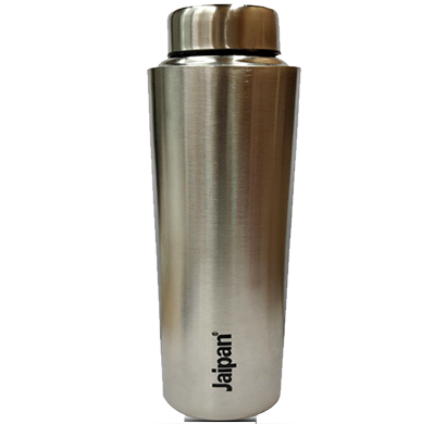 jaipan ( jaipan_1) high grade premium metal water bottle ( 1000ml) with german technology anti-microbial coating ( metallic)