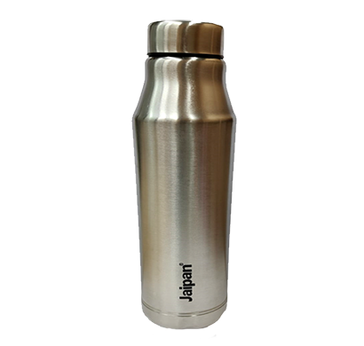 jaipan ( jaipan_2) high grade premium metal water bottle ( 1000ml) with german technology anti-microbial coating ( metallic)