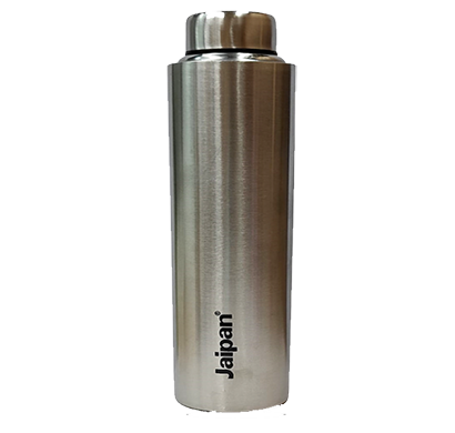 jaipan ( jaipan_6) high grade premium metal water bottle ( 1000ml) with german technology anti-microbial coating ( metallic)
