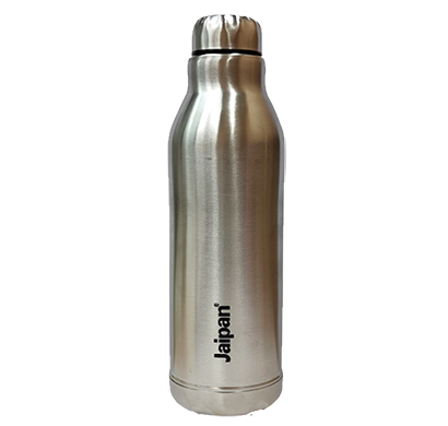 jaipan ( jaipan_a) high grade premium metal water bottle (1000ml) with german technology anti-microbial coating ( metallic)