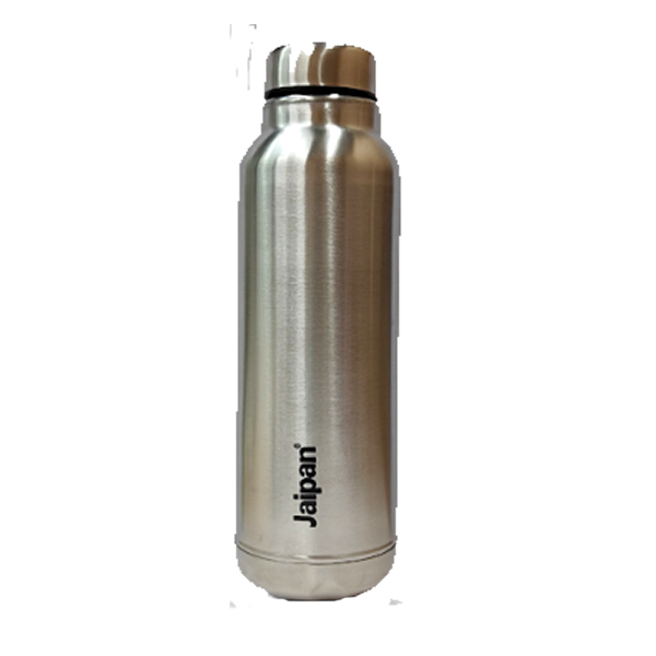jaipan ( jaipan_c) high grade premium metal water bottle ( 1000ml) with german technology anti-microbial coating ( metallic)