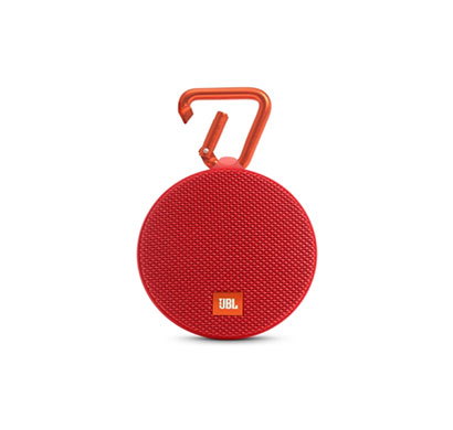 jbl clip 2 (jblclip2redeu) portable bluetooth speaker (red)