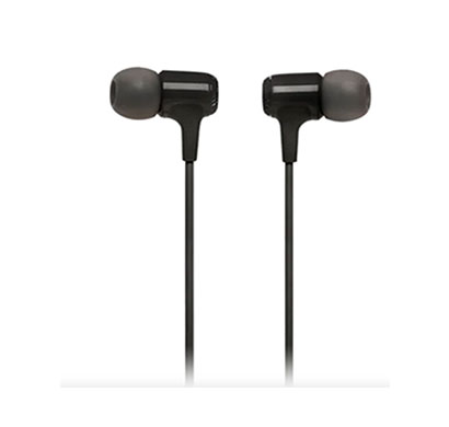 jbl e15 signature sound in ear headphones with mic (jble15blk)
