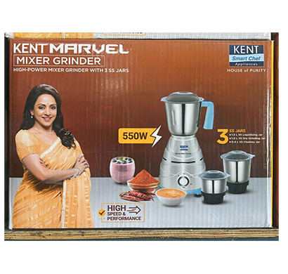 kent mixer grinder marvel 3 jar 550watt