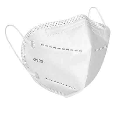 kn95 disposable face folding mask