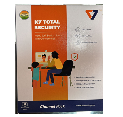 k7 total security - (1 pc, 1 year) 1 cd