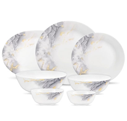 la opala pearl series dinner set mix design (28pcs)