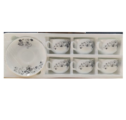 la opala classique series iris cup saucer 16cl mix design
